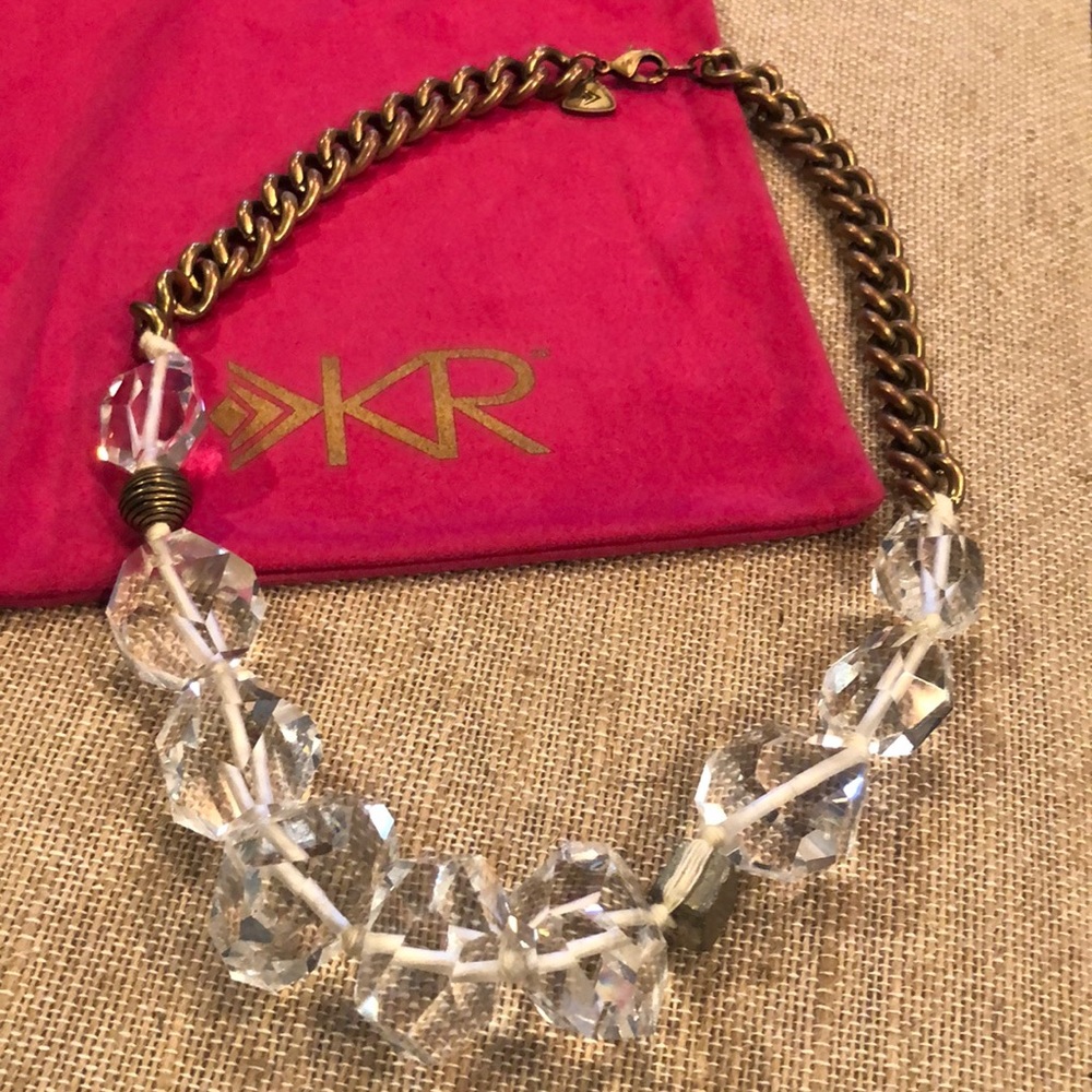 Silpada’s K&R Crystal Rocks Necklace